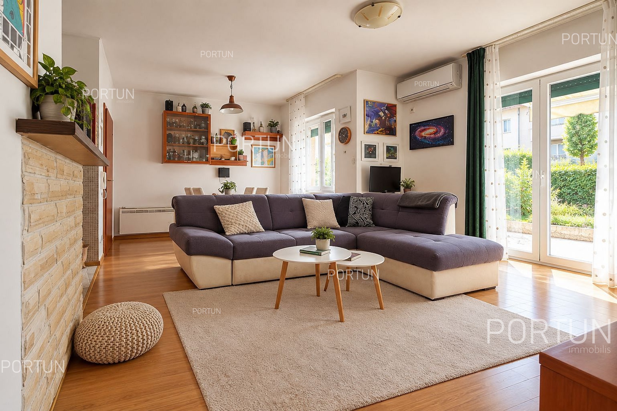 Квартира на продажу Ровинь – 57 м² с парковкой и садом