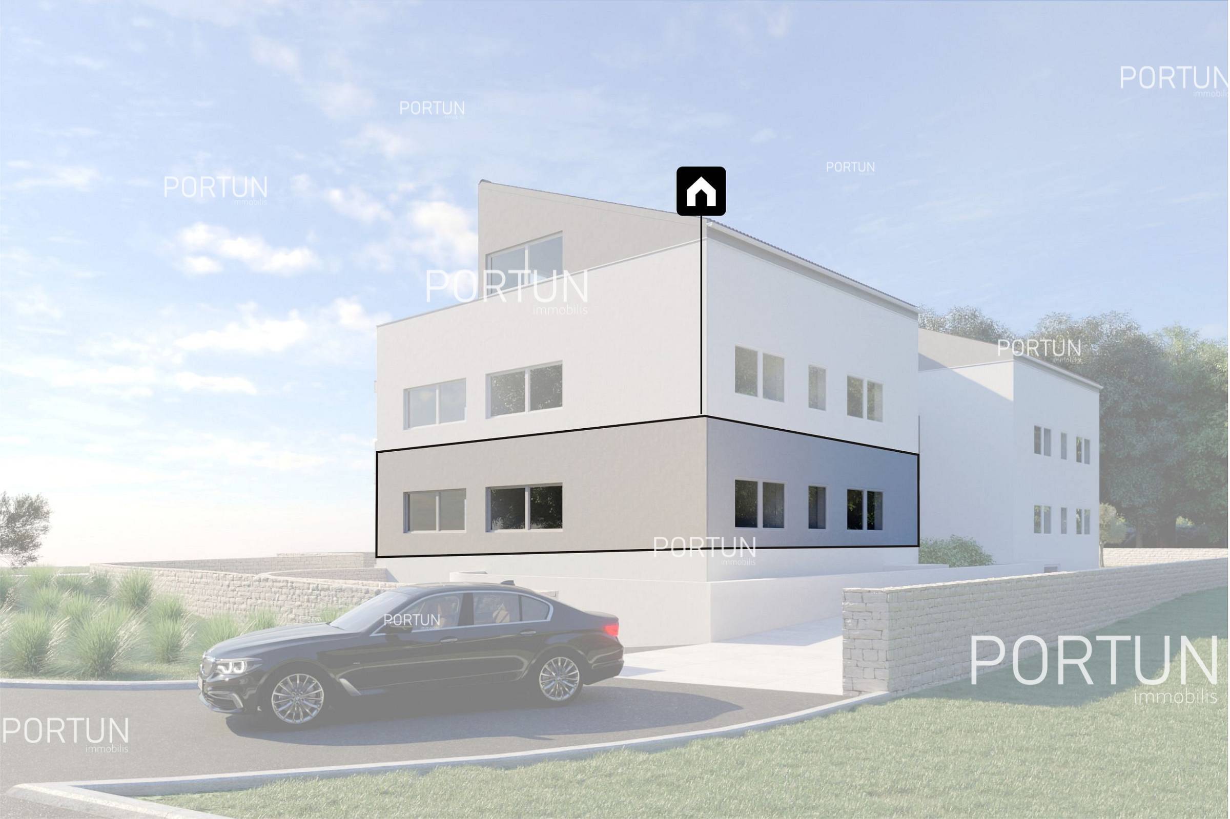 Moderne Wohnung mit Garten in Rovinj 4