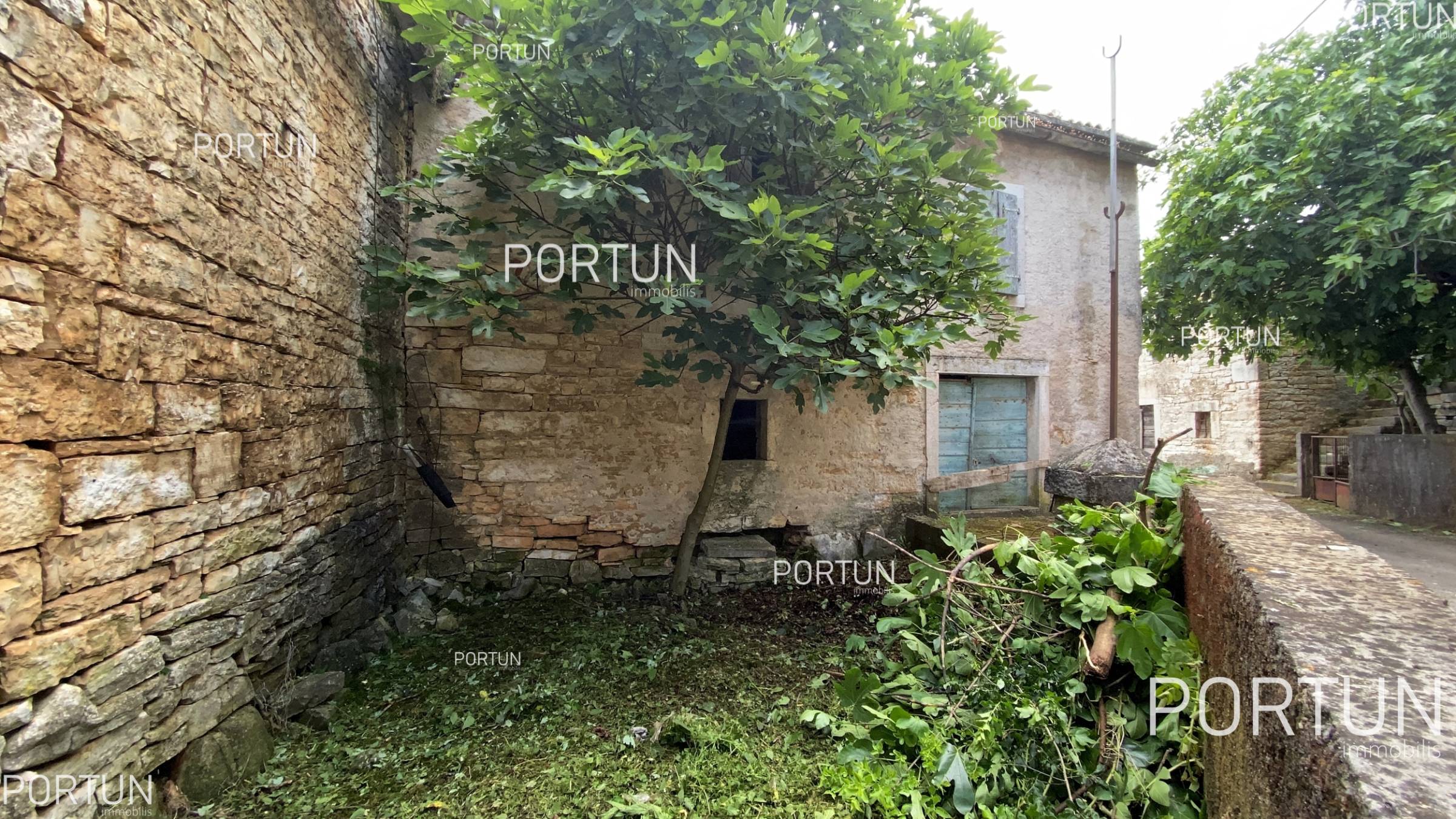 Old stone house near Tinjan	 2