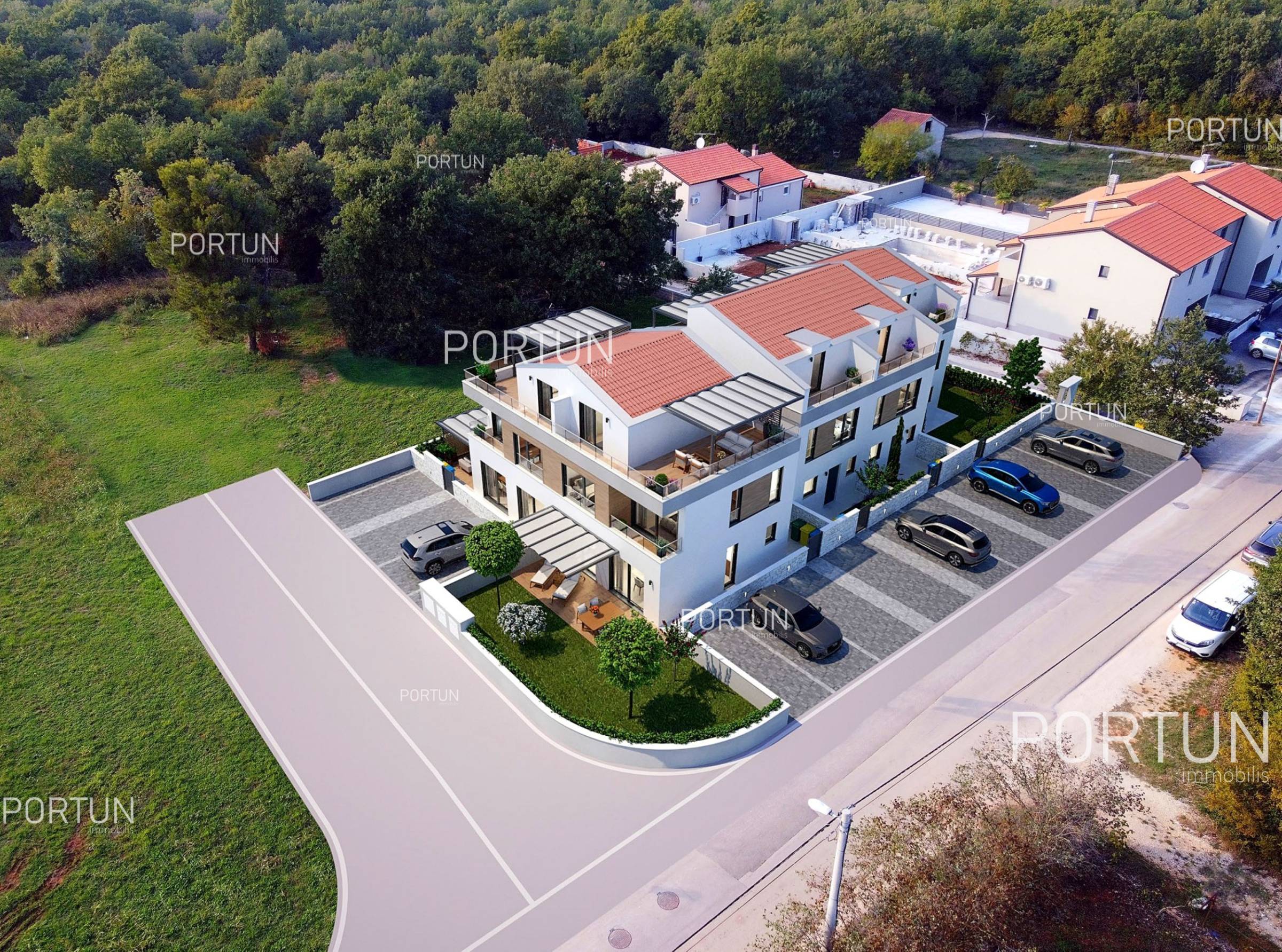 Poreč, nova kuća u nizu	 4