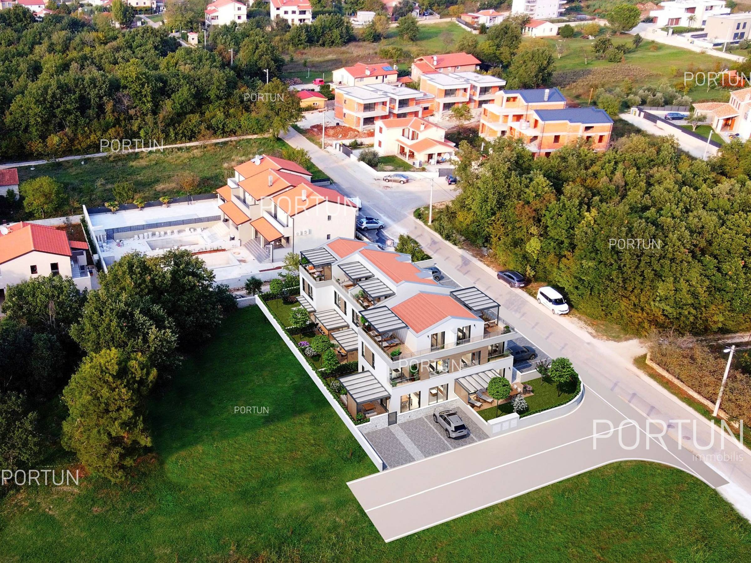 Poreč, nova kuća u nizu	 5
