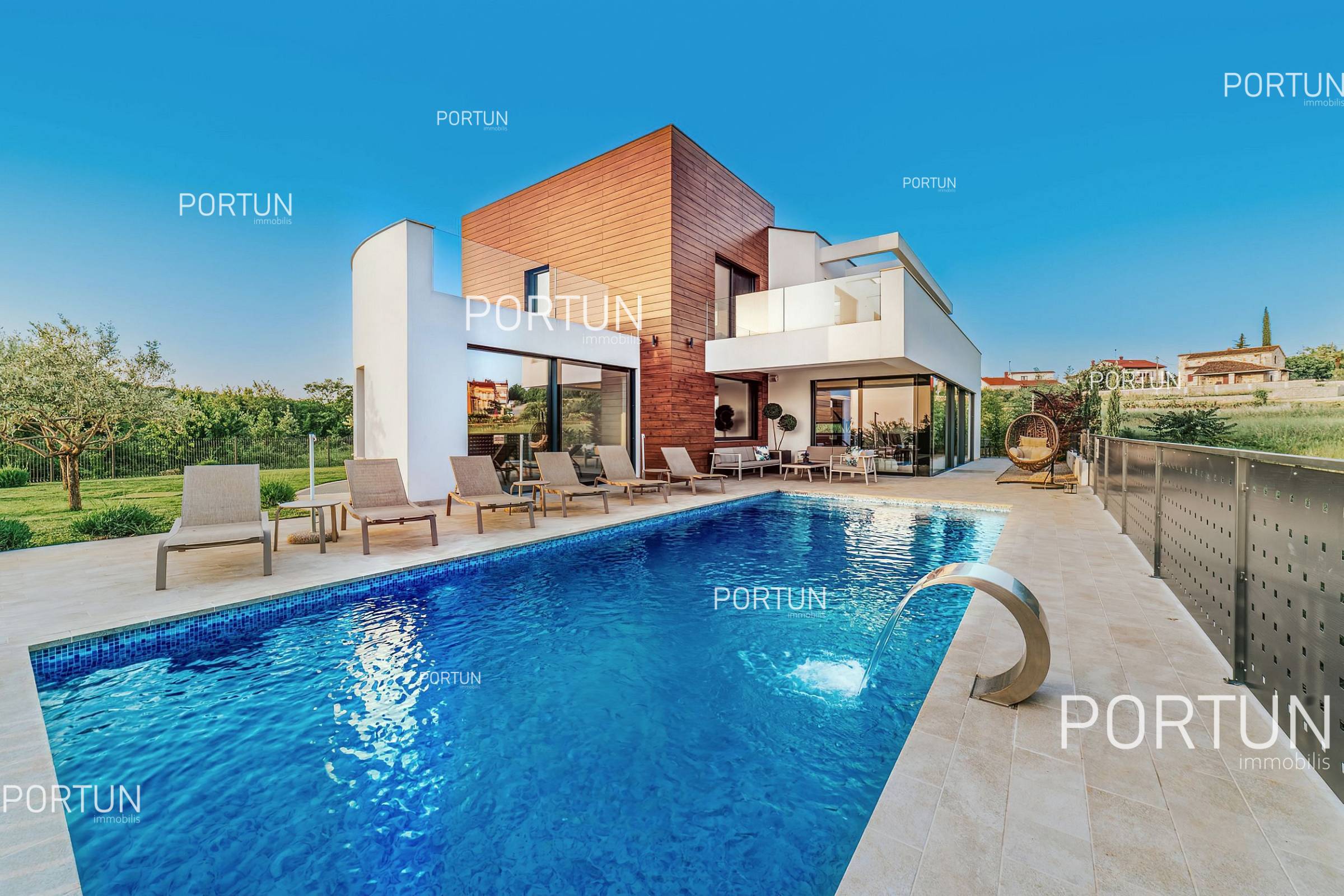 Villa di design a Višnjan-Visignano	 1