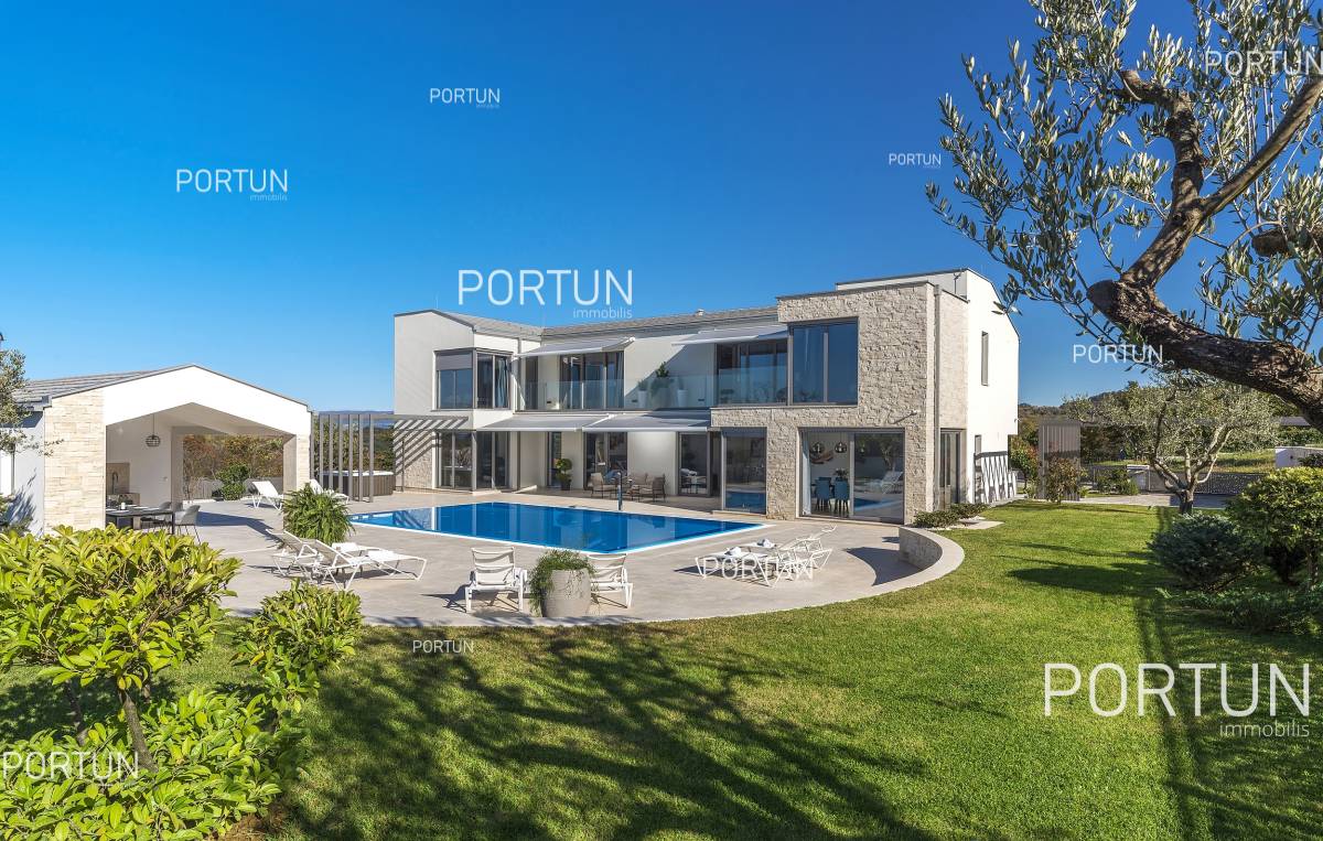 Villa moderna nei pressi di Motovun-Montona