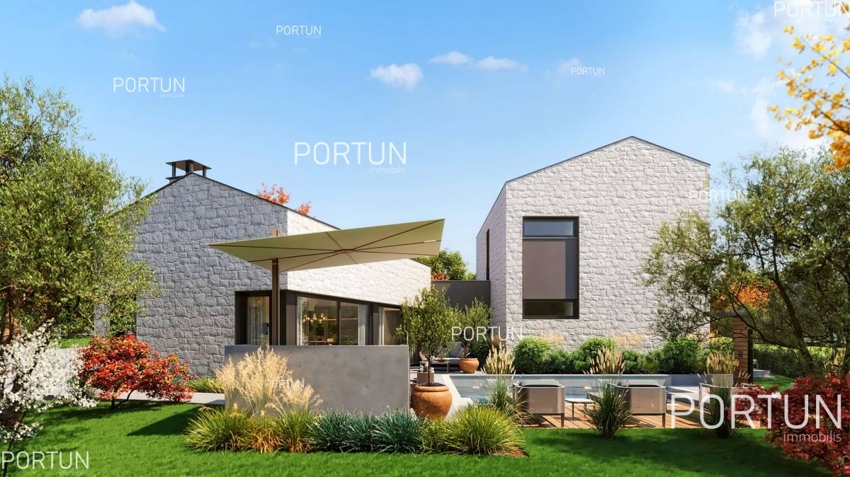 Poreč, kifinomult villa modern dizájnnal