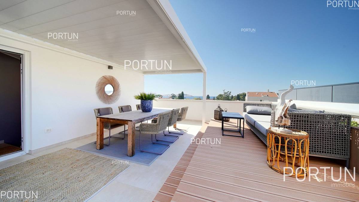 Rovinj – Luxus penthouse eladó	